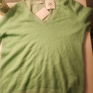Vert amande sandro green sweater